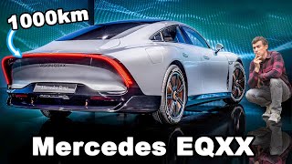 New Mercedes EQXX - it has a 1,000km range! 🤯