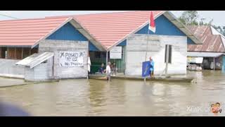 Sekolah Dasar Sungai Tandipah Kabupaten Banjar terdampak banjir Kalimantan Selatan awal tahun 2021