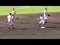 【2019秋季中国地区大会出場校 岡山県3位 試合前シートノック】2019 10 05おかやま山陽高校