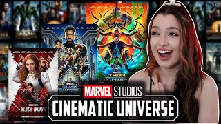 I Watched EVERY Marvel Movie in Order (MCU REACTION) *Part 2*