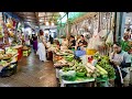 Art Of Living In Market - Amazing Street Food Tour And People Activities Around Central Market