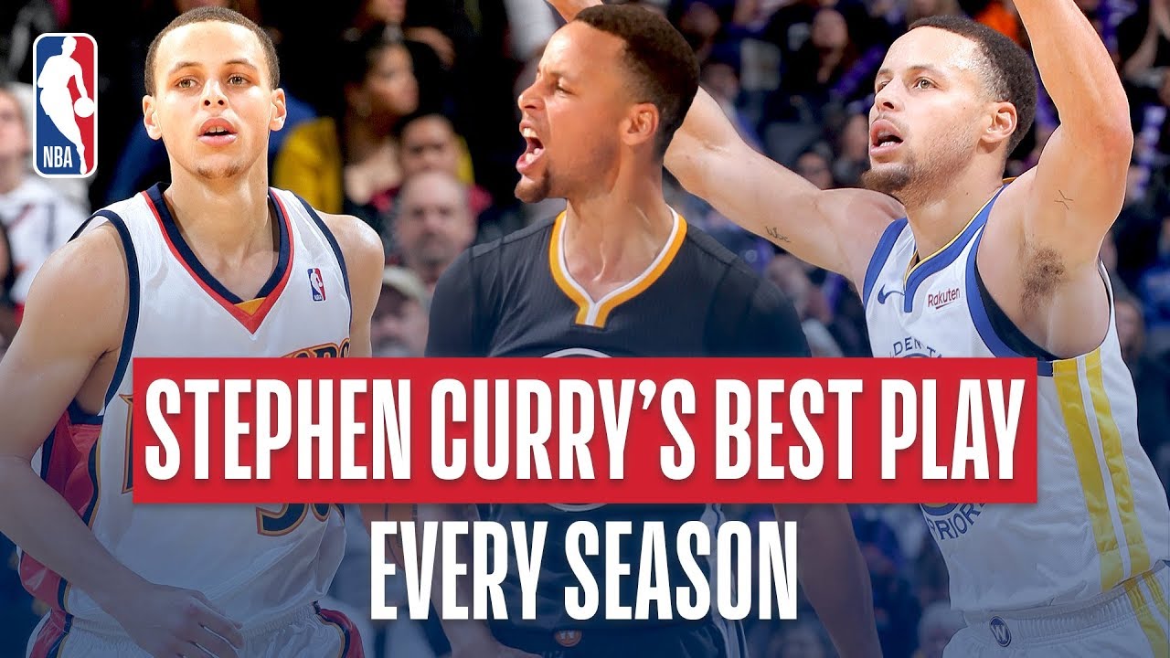 Stephen Curry’s Best Play Of Every Season - YouTube