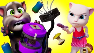 Talking Tom 🐱 Squeaky Clean Fun! 🐱 Cartoon for kids Kedoo ToonsTV