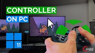 How to control Windows 11 interface with Xbox one controller?