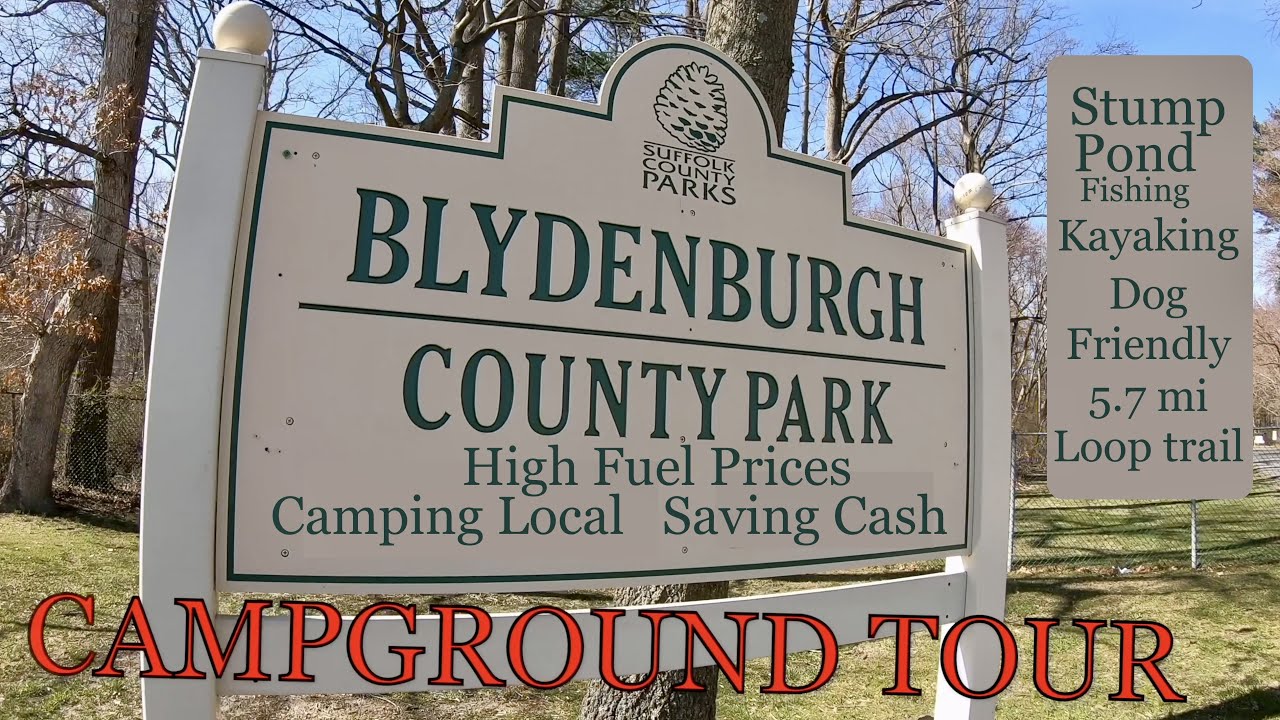 BLYDENBURGH County Park Campground Tour Hauppauge , Suffolk L.I. N.Y ...