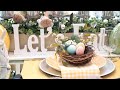 EASTER DECORATE WITH ME // SPRING DECORATING IDEAS // EASTER DECORATING IDEAS