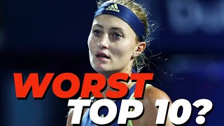 The WORST Top 10 in WTA Tennis (2010 - 2023)