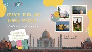 Advanced Tour and Travel Website | Tour, Travel, Destination Management | Tevily WordPress Theme