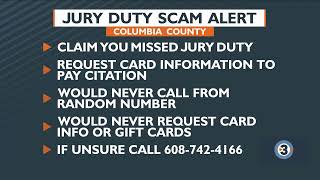 Columbia County Sheriff's Office warns of new jury duty scam alert