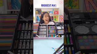 BIGGEST Art Kit!🤩🎀 *Homemade Stickers*😱 | Riya's Amazing World