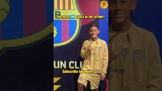 Kid Messi To Barcelona?🤩🔥 #shorts | @jjnr10 X SY Football
