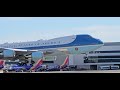 air force one vc 25a landing at lax airport lax aviation planes boeing