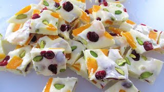 Sheer Pira With Fruits  شیرپیره با میوجات یک اختراع جدید Milk Powder Fruit Fudge