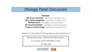 Otology | National Training Day | Panel discussion - Challenges in Otological surgery | Prof S Lloyd