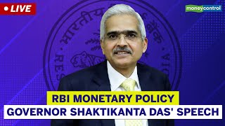 RBI Monetary Policy | Governor Shaktikanta Das' Speech