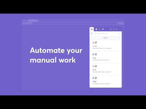 Bardeen: Automate repetitive tasks with just one click