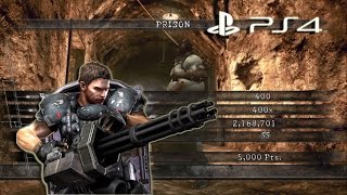 NO MERCY Prison 2168k Chris Heavy Metal | Resident Evil 5 PS4 Mercenaries United