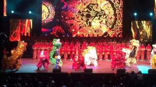 Wayland Li Martial Arts Centre Lion Dance | CNTV Chinese New Year Gala 2017 | Sony Centre