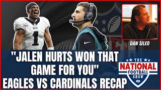"Jalen Hurts Won That Game For You" | Dan Sileo Reacts to Eagles Road Win In Arizona | JAKIB Sports