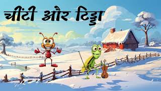 चींटी और गुप्त खाना | Ant And The Grasshopper | Hindi Balkatha | Hindi Stories With Moral