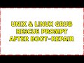 Unix & Linux: grub rescue prompt after boot-repair