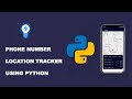 Python Project | Track Phone Number Location Using Python & Web Apps Using Streamlit l Mishu Dhar