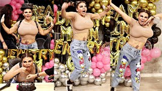 Rakhi Sawant New Song Dream Mein Entry 6 Million View Success Party