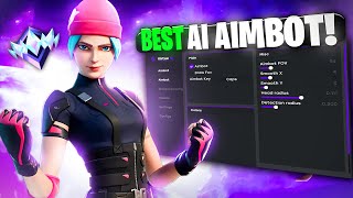 Using the SAFEST \u0026 SMOOTHEST A.I AIMBOT in FORTNITE RANKED (DAY 7)