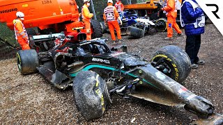 How Russell seriously upset Mercedes in huge Bottas F1 crash