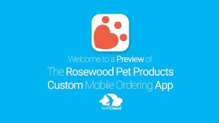 Rosewood Pet Products - Mobile App Preview ROS7851W