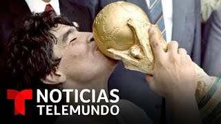 El mundo del fútbol llora la muerte de Diego Armando Maradona | Noticias Telemundo