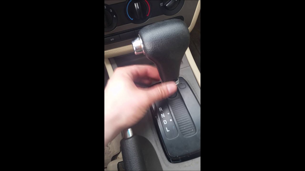 2007 Ford Fusion Shifter Removal Youtube