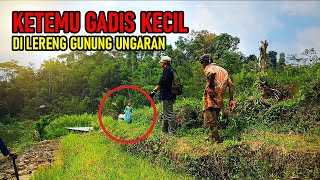 Bertemu gadis kecil cantik di lereng gunung Ungaran