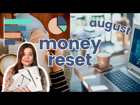 My financial RESET ROUTINE | My budget for August | Zero-based budgeting