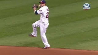 Kipnis makes an athletic throw for the out