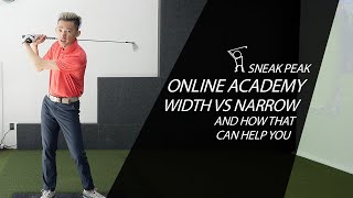 Understanding Width - Wide vs Narrow in the Golf Swing