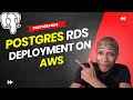 How To Create Postgres RDS Database in AWS