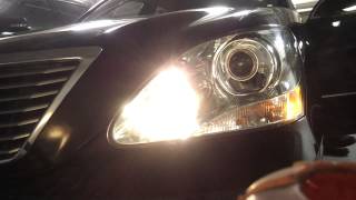 Lexus auto leveling headlight