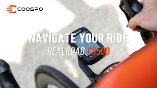 COOSPO REALROAD CS500 GPS Bike Computer: Navigate Your Ride