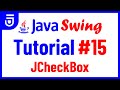 JCheckBox | Java Swing Tutorial for Beginners