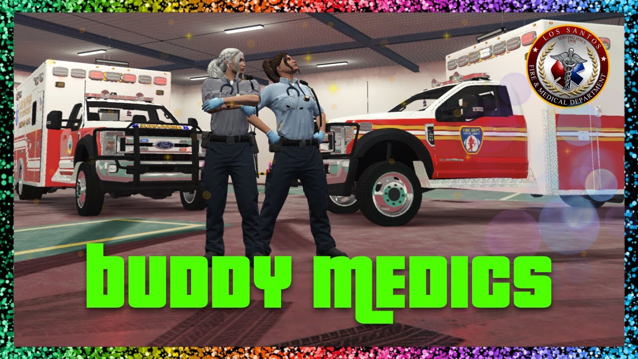 Gta V Rp Medic Pals Saving Lives While Laughing Redlinerp V3 Youtube