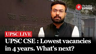 UPSC CSE 2025: Lowest Vacancies In 4 Years | What Next? | UPSC Essentials With Manas Srivastava