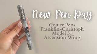 #newpenday // Goulet Pens Franklin-Christoph Exclusive // My first Franklin-Christoph! #fountainpen