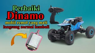 RODA BELAKANG MOBIL RC MATI,ternyata ini penyebabnya || 100% bisa jalan lagi