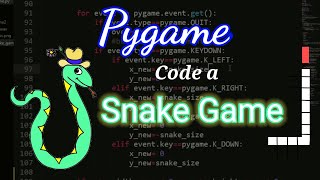 Snake Game in Python | Python Game Programming | Pygame
