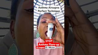 How to use Airsupra? Severe asthma. #severeasthma  #inhaler