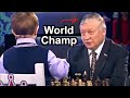 When a 3 Year Old Prodigy Faced a World Champion