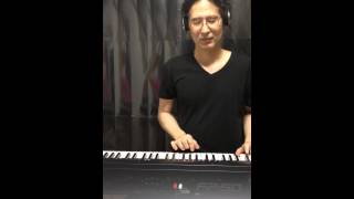 2015.08.06 playing piano with recording MIDI data