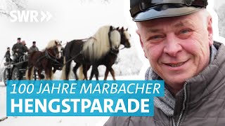 100 Jahre Hengstparade am Gestüt Marbach: Zwischen 10er-Gespann Pferdekutschen und Fohlen