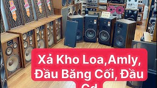 Trực Tiếp Báo Giá Kho Loa , Amly Đầu Cối, Đầu CD Tuyển Chọn Đạt Trần Audio ☎️ 098.358.6968